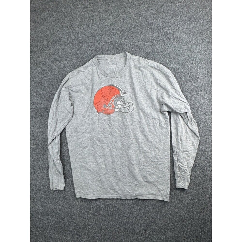 NFL Cleveland Browns Long Sleeve T-Shirt Men's XL Gray Orange Baker‎ Mayfield 6
